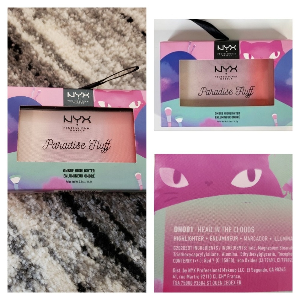New nyx paradise fluff ombre highlighter